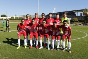 Un once del Almería B.