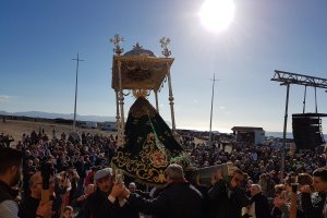 La Virgen del Mar volverá a llevar a miles de romeros a Torregarcía.