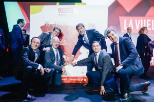 Roquetas de Mar en la presentación de la Vuelta.