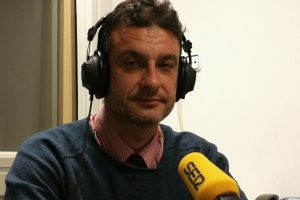 Isra Polo comentado el partido en la Cadena SER.