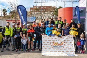 El podio final del Gran Premio Cash Borosa.