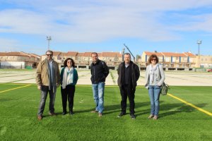 El alcalde y varios concejales han visitado el estado de las obras.
