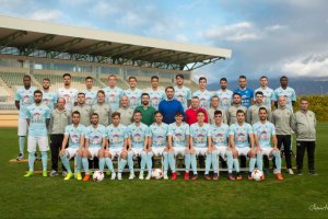 Foto oficial de la plantilla celeste.