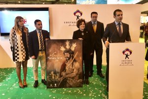 Presentación en Fitur del cartel de la Semana Santa de la capital.