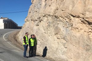 El talud, de 10 metros de alto, será excavado y saneado.