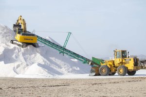 Manejo de la sal producida en el Cabo de Gata