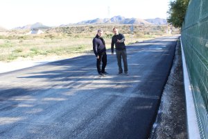 El alcalde y el edil de Obras visitan las actuaciones.