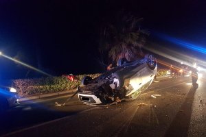 Fotografía de Almería Postureo del accidente de este sábado.