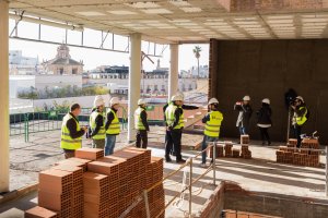Visita a las obras de la Gerencia de Urbanismo