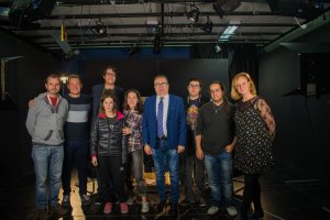 Encuentro del director de LA VOZ con los alumnos.