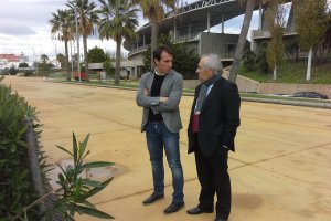 Ángel Luis Catalina con Alfonso García.