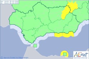 Hoy, aviso amarillo por fuerte oleaje en el Poniente y la capital.