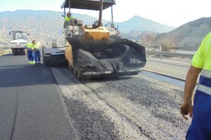 Actuación en el firme de la autovía A-92