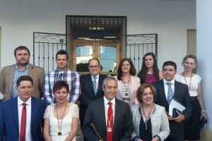 Alcalde y concejales de la Corporación Municipal.