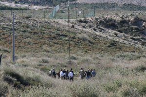 Visita realizada en 2011 por norteamericanos a la zona para realizar un estudio nuclear.