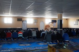 Oración en la mezquita de Vera.