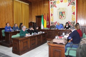 Pleno celebrado ayer en Huércal-Overa.