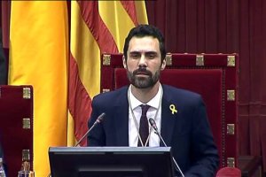 El  presidente del Parlamento, Roger Torrent.