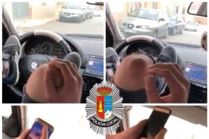 Imágenes cedidas por la Policía Local de La Unión.