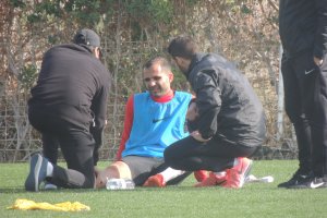 La imagen del entrenamiento.