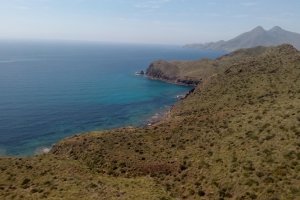 Vistas del Parque Natural Cabo de Gata-Níjar.