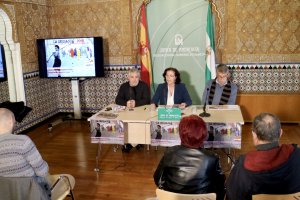 Presentación de los actos de la Desbandá 2018, esta mañana en rueda de prensa.