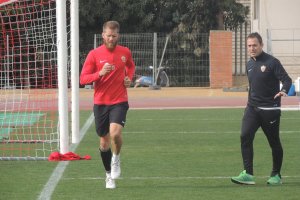 Morcillo, este lunes.