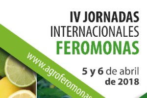 Cartel promocional de las IV Jornadas Internacionales de Feromonas.