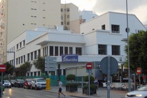 Imagen exterior del edificio que albergará la biblioteca