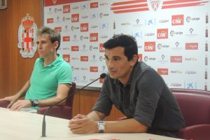 Miguel Corona y Tino Costa en la presentación.