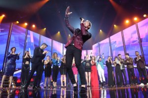 David Bisbal en la gala final de "OT 2017". / TVE