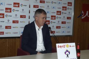 Lucas Alcaraz en rueda de prensa.