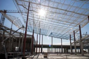 Las obras marchan a buen ritmo.