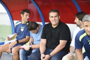 Sandoval en su anterior etapa en el Rayo Vallecano.