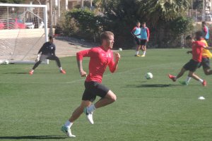 Morcillo en acción.