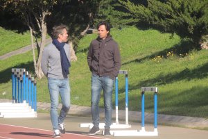 Corona e Ibán Andrés.