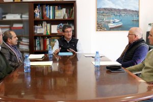 Reunión con la Junta de Usuarios en Adra.