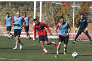 Entrenamiento en el Anexo sin Verza ni Caballero.