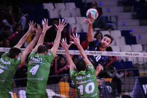 Un partidazo de voleibol.