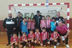 Los almerienses en la jornada del estreno.