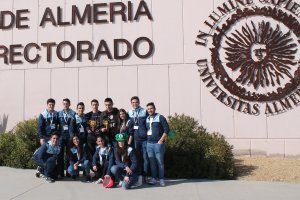 Equipo de robótica del IES Cardenal Cisneros de Albox.