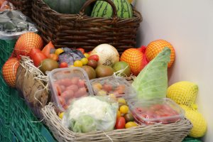 Productos  nijareños expuestos en una reciente feria Expolevante en Campohermoso.