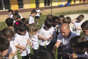 Actividades al aire libre enriquecen el día a día de los alumnos, que disfrutan de las magníficas instalaciones de las que dispone el centro.