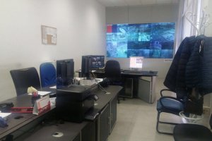 Centro de control de tráfico.