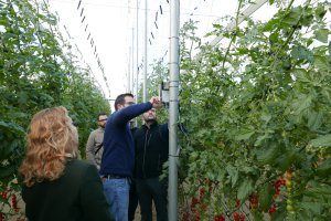 Intercambio de información entre agricultores, técnicos e investigadores dentro del proyecto Internet of Food and Farm.