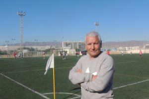El gran Luisillo en el campo de El Zapillo.