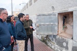 Visita realizada la pasada semana al CEIP Virgen del Mar del barrio de Cabo de Gata