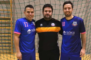 Saviola, Luis Cruz y Paquito.