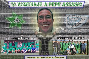 Cartel V Homenaje Pepe Asensio.
