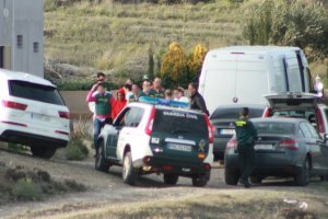 Ana Julia Quezada en el registro en Rodalquilar